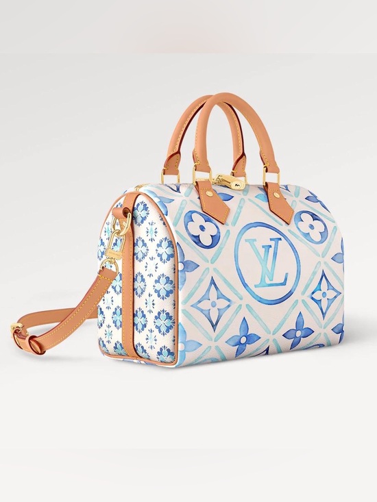 Louis Vuitton Handbags - LOUIS VUITTON SPEEDY 25 BY THE POOL BLUE LAGOON BRAND NEW IN BOX W/DUST BAG TAGS
